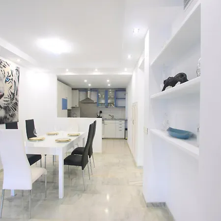 Beachside With Jacuzzi & Pool Marbella